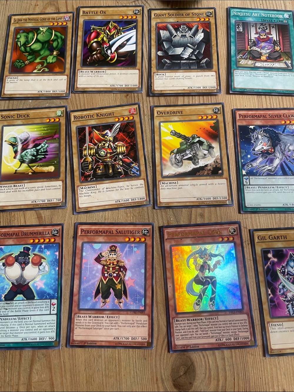 Yu-Gi-Oh! Trading Card Lot - Assorted Monster & Spell Cards with Holographics